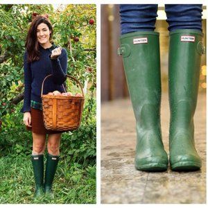 Women's Original Tall Rain Boots in Hunter Green